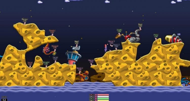 Worms Armageddon получил новое обновление спустя 21 год после релиза