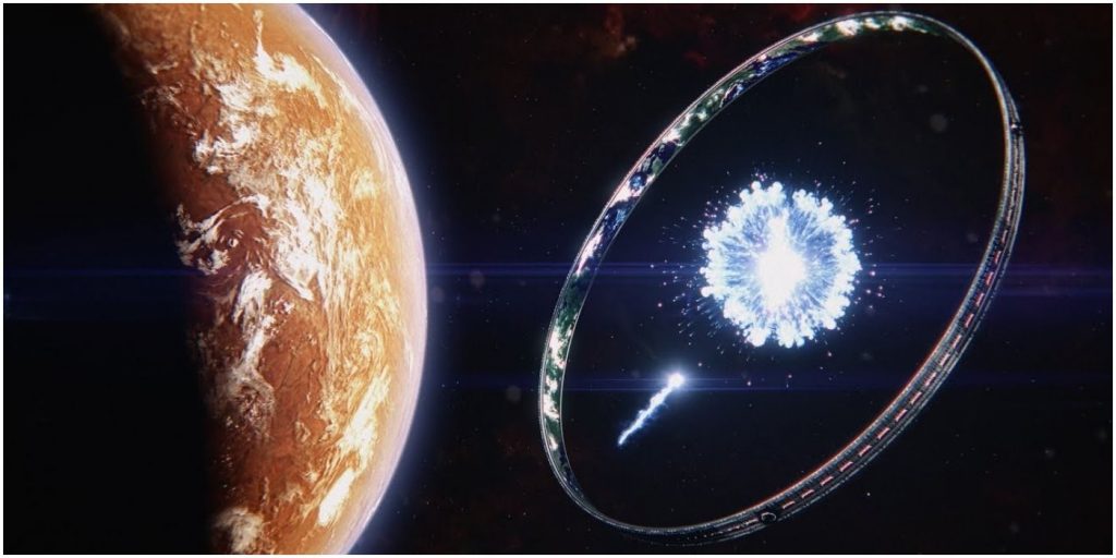 Радиус действия одного кольца – 25 000 световых лет