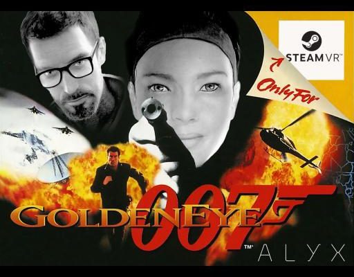 Моддеры сделают ремейк GoldenEye 007 в виде мода для Half-Life Alyx