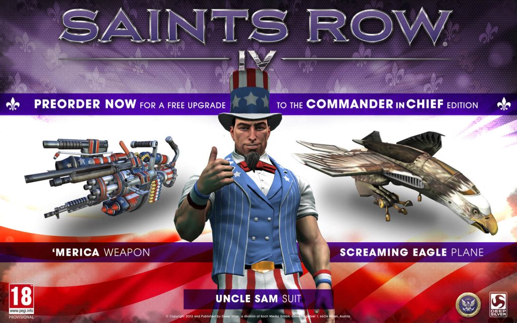Saints Row 4 Commander In Chief Edition – 'Merica