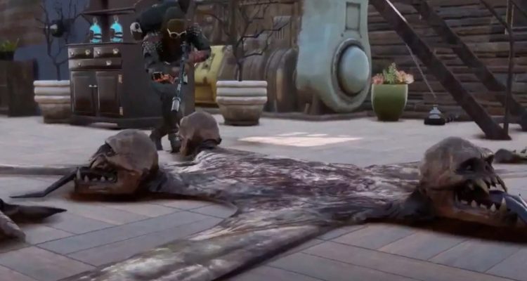 С нового босса в Fallout 76 можно сделать коврик