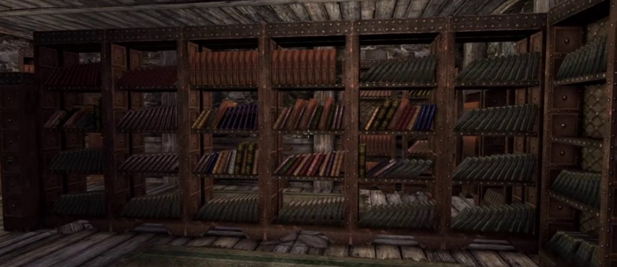 Книги в Skyrim, наполняющие мир