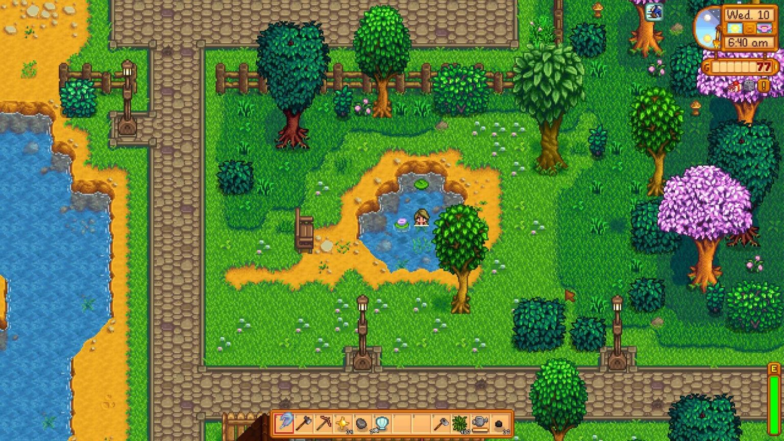 Stardew valley танец полуночных медуз что