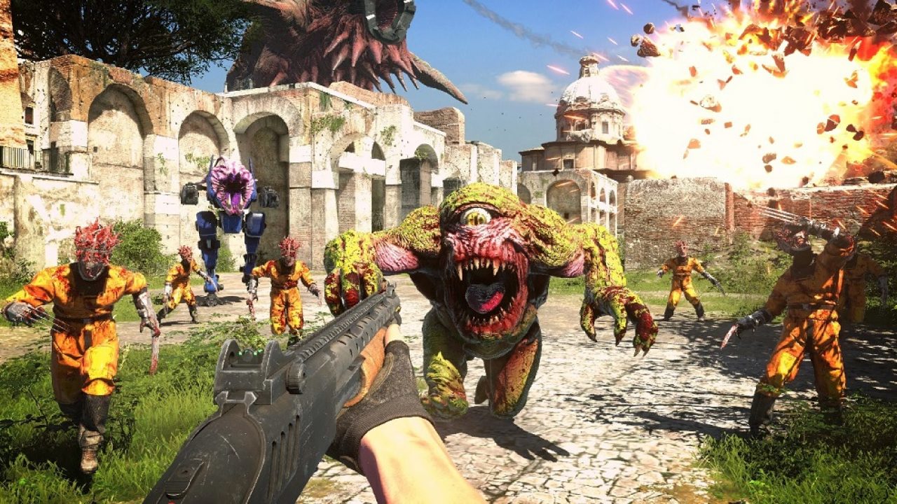 В Serious Sam 4 у нас будет боевая машина Папы Римского