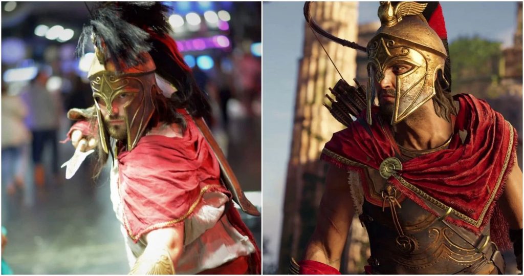 Assassin's Creed Odyssey: 10 крутых косплеев на Алексиоса