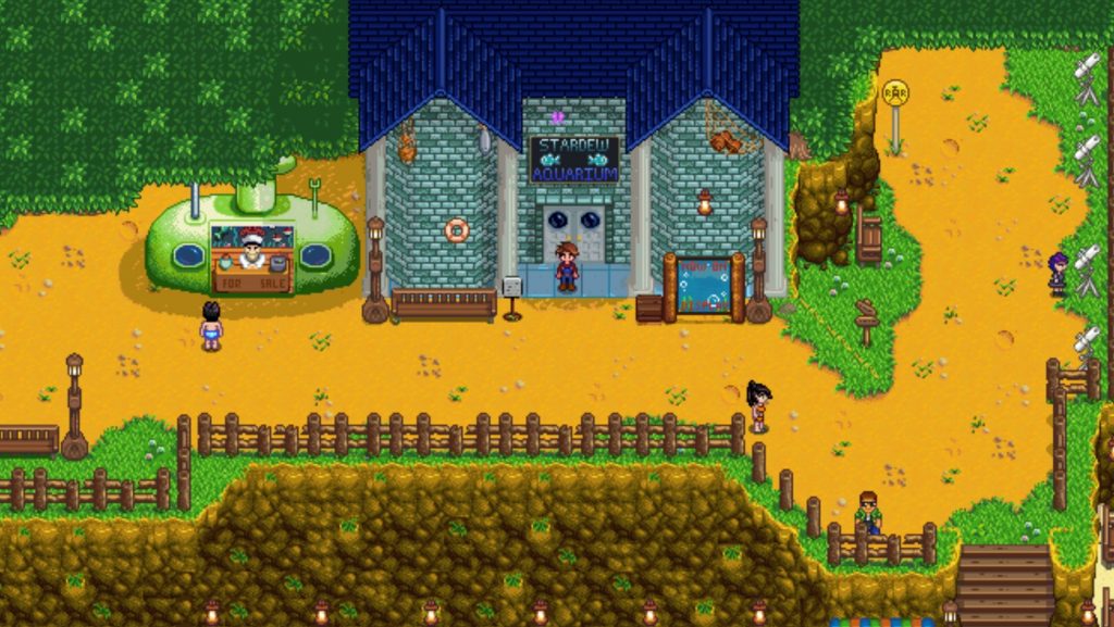 Этот мод добавляет в Stardew Valley аквариум в стиле Animal Crossing