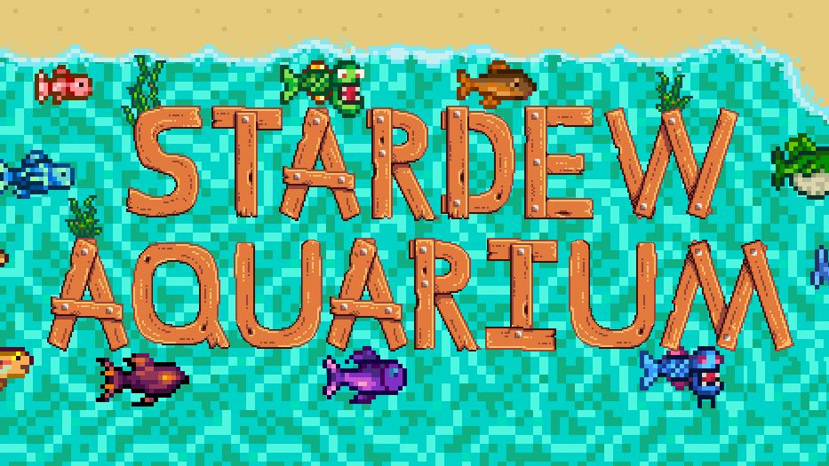 Мод добавляет в Stardew Valley аквариум в стиле Animal Crossing
