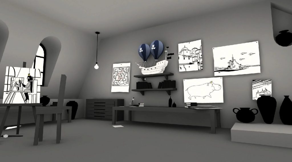 The Unfinished Swan - эксклюзив для PlayStation вышел на ПК