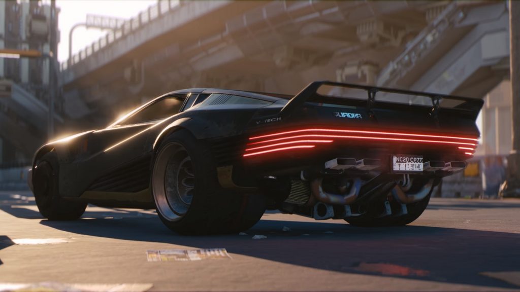 В США проводится акция с возможностью выиграть реальный автомобиль из Cyberpunk 2077
