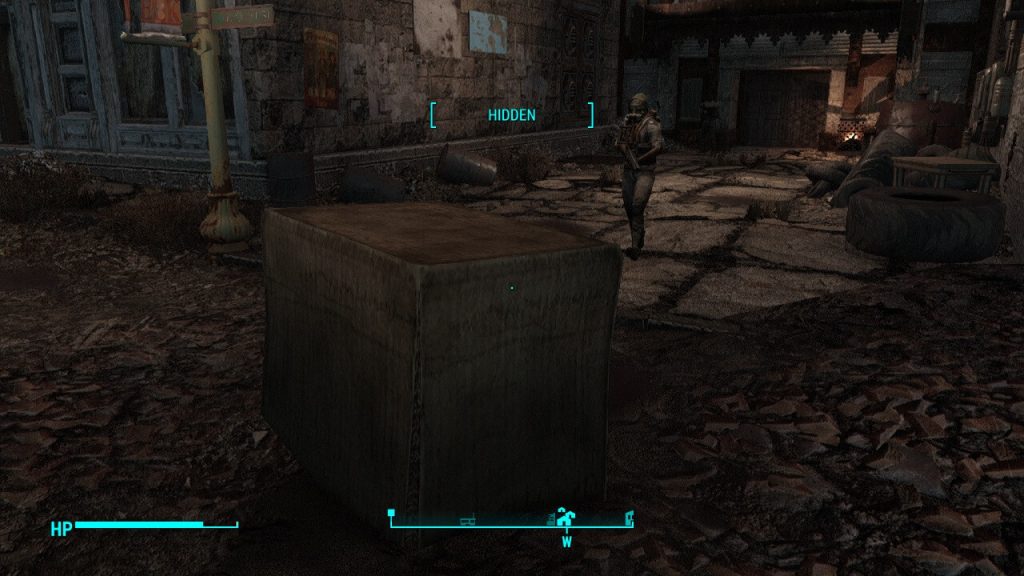 Достигните наивысшего уровня стелса в Fallout 4 с модом Cardboard Box