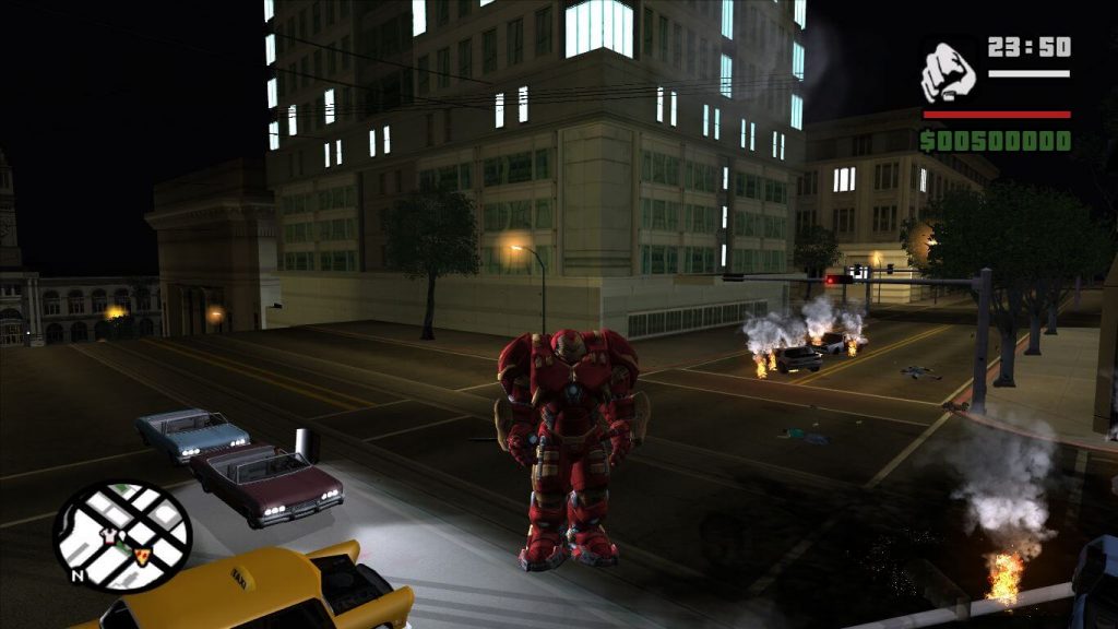 Выпущен мод Iron Man для Grand Theft Auto: San Andreas