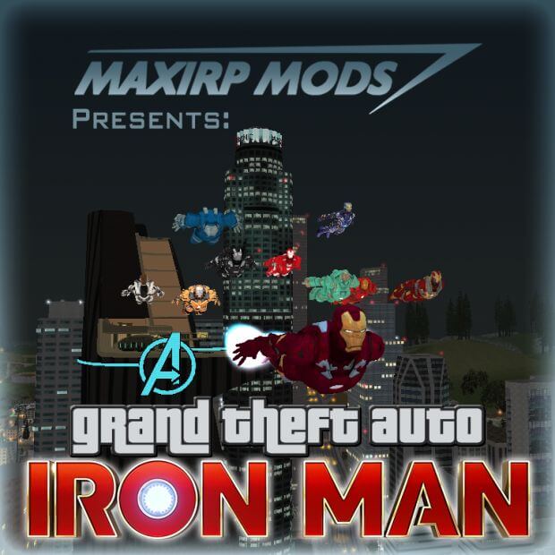 Выпущен мод Iron Man для Grand Theft Auto: San Andreas