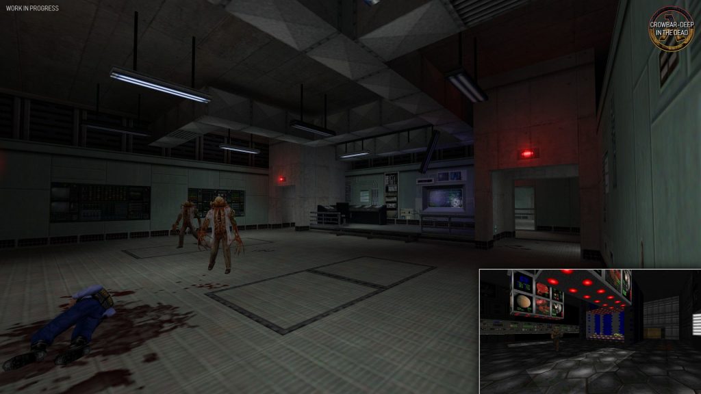Crowbar-Deep in the Dead - ремейк культовых уровней Doom в Half-Life