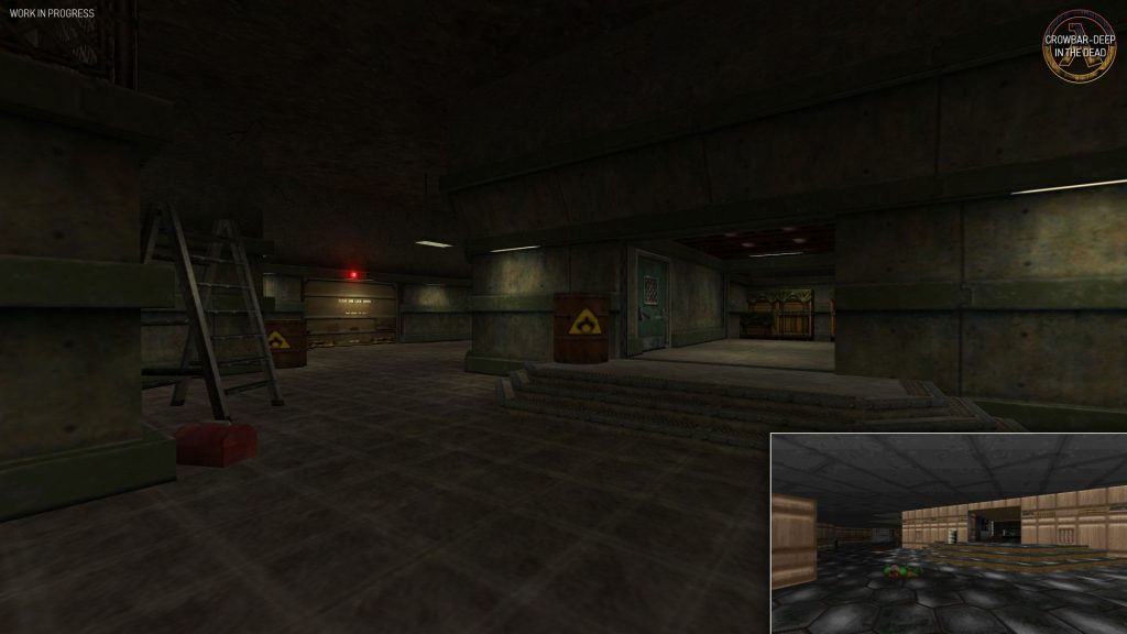 Crowbar-Deep in the Dead - ремейк культовых уровней Doom в Half-Life