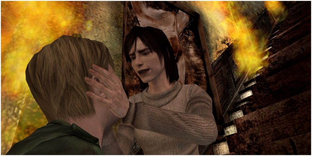 Silent Hill 2: Анжела в огне