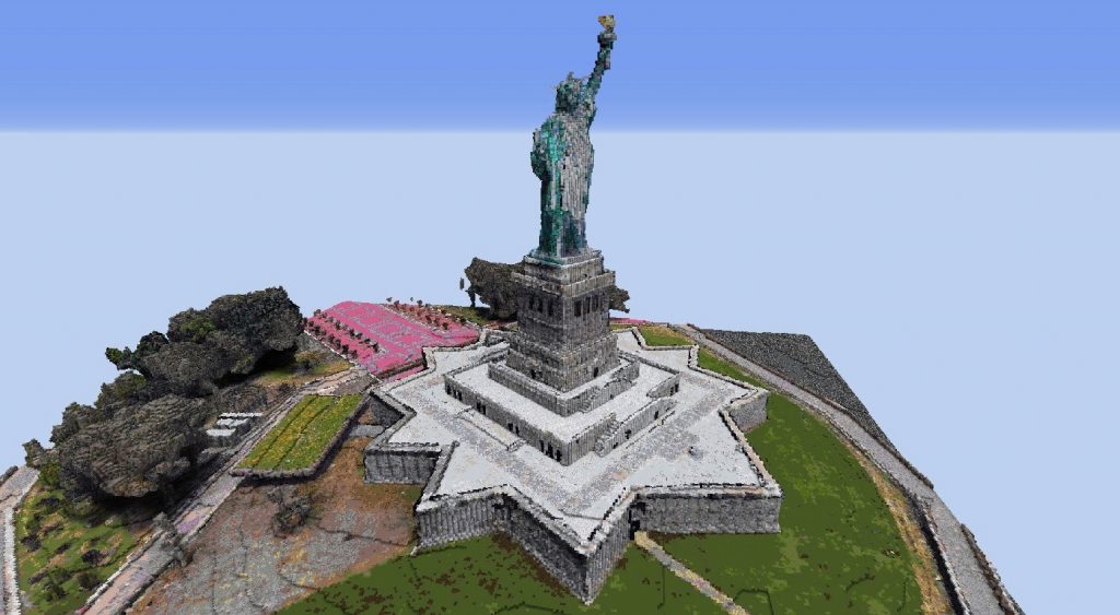Поклонник Minecraft нашёл лёгкий способ создавать локации на основе реальных прототипов