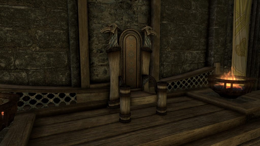 Мод Thrones of Skyrim добавляет красивые троны для Ярлов