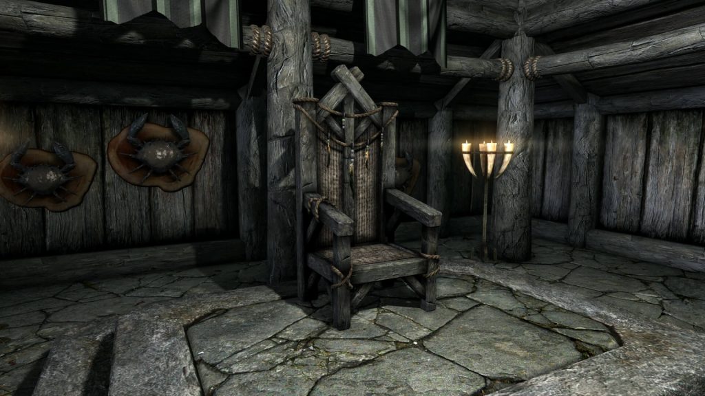 Мод Thrones of Skyrim добавляет красивые троны для Ярлов