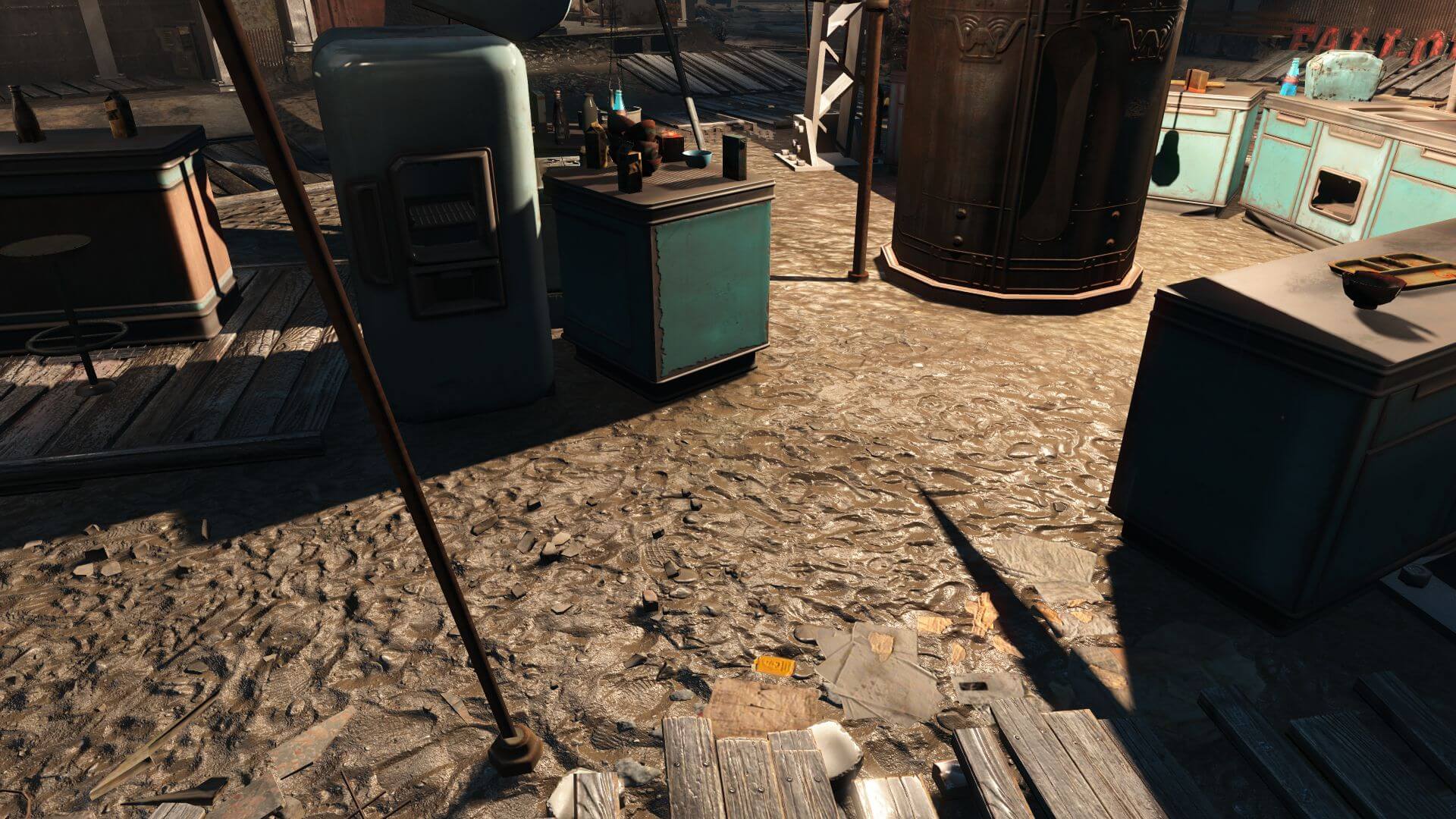 Fallout 4 идеальные текстуры ландшафта фото 36