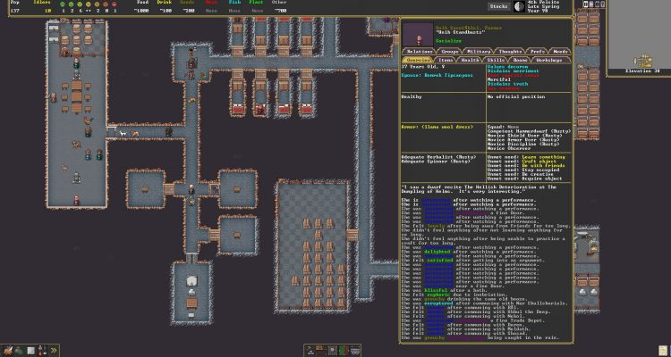 В Dwarf Fortress будут добавлены поддержка мыши, всплывающие подсказки и улучшенный интерфейс
