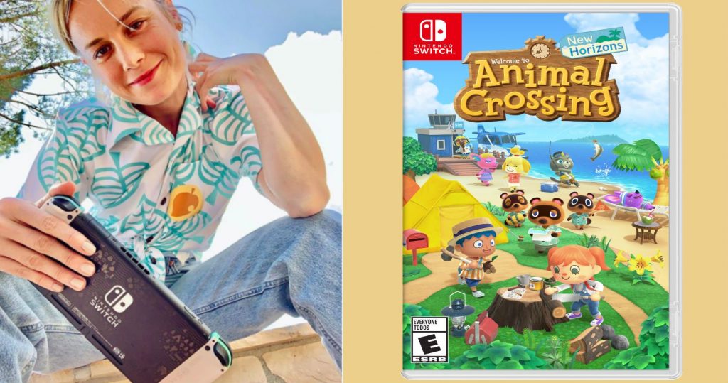 Бри Ларсон нравятся Animal Crossing и Legend Of Zelda: Breath Of The Wild