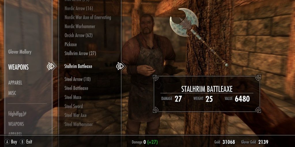 skyrim most expensive purchasable items 10