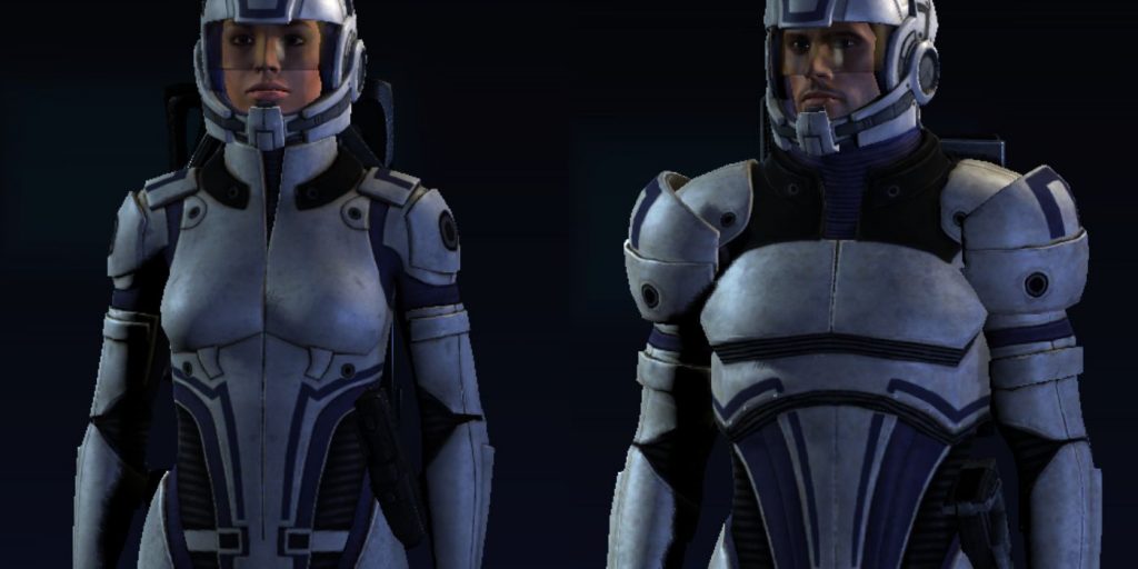 Броня «Исследователь» для человека (Mass Effect 1)