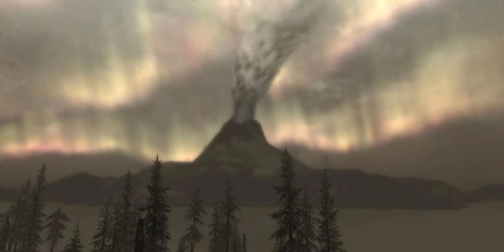 Красная гора из The Elder Scrolls III: Morrowind
