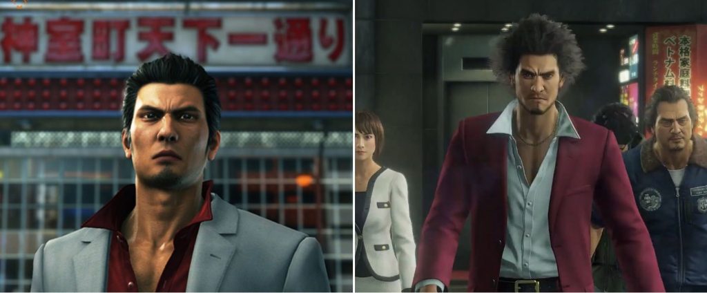 Хронология серии Yakuza