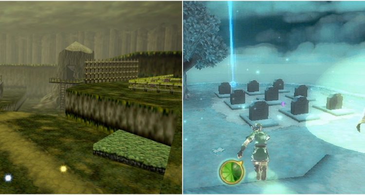 10 культовых локаций из серии Legend of Zelda