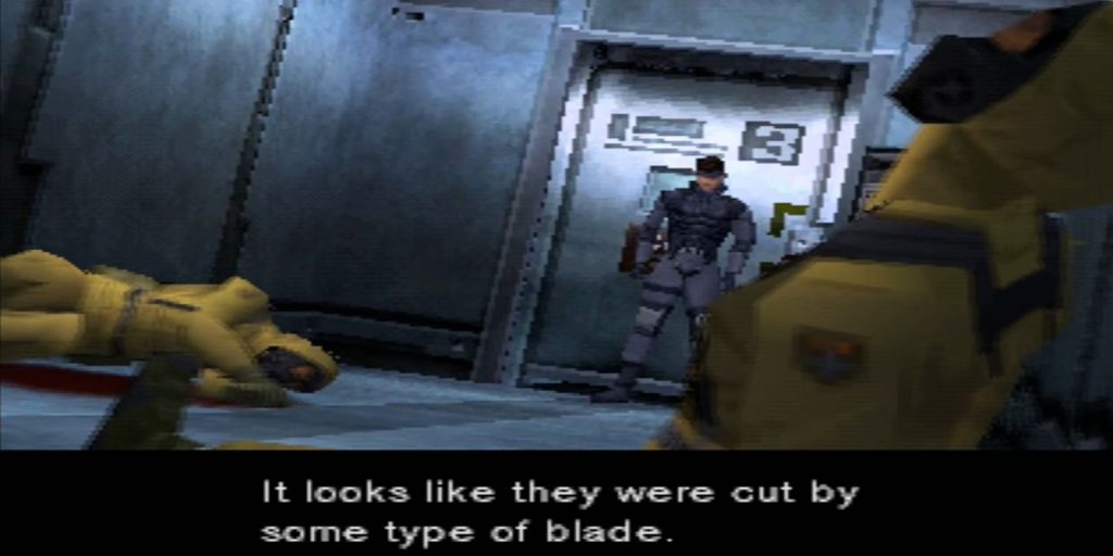 Сцена в коридоре – Metal Gear Solid