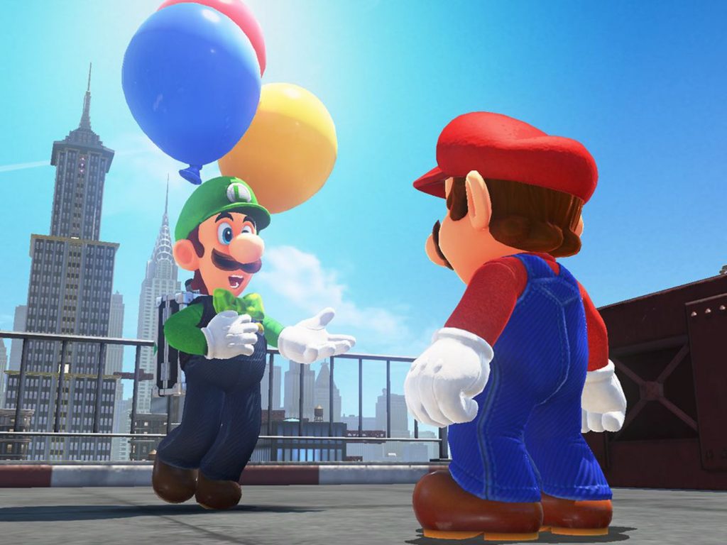«Мир шариков Луиджи» из Super Mario Odyssey
