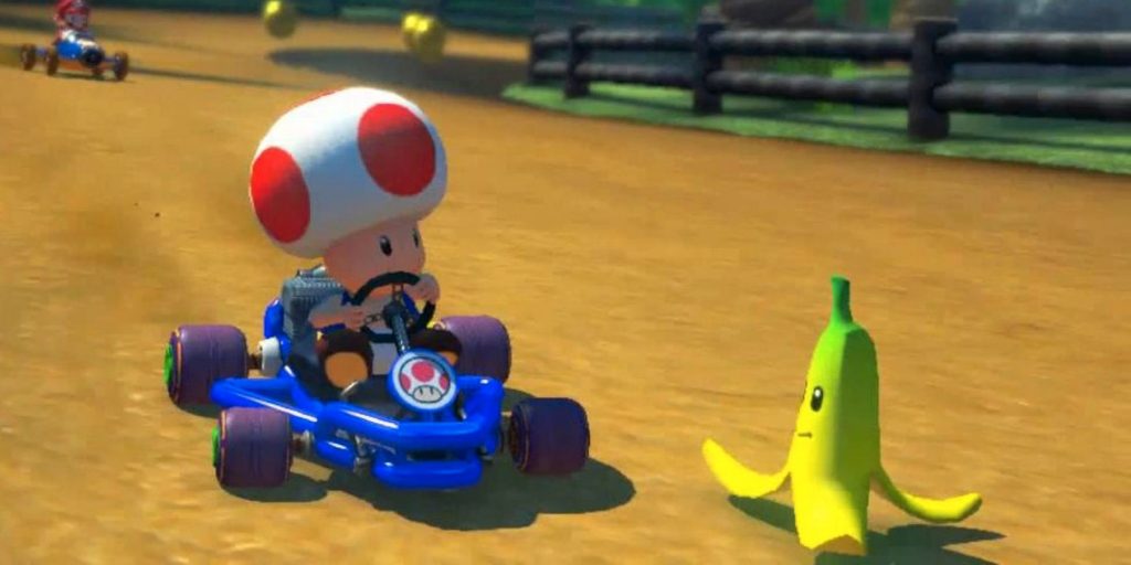 Банановая кожура – Mario Kart