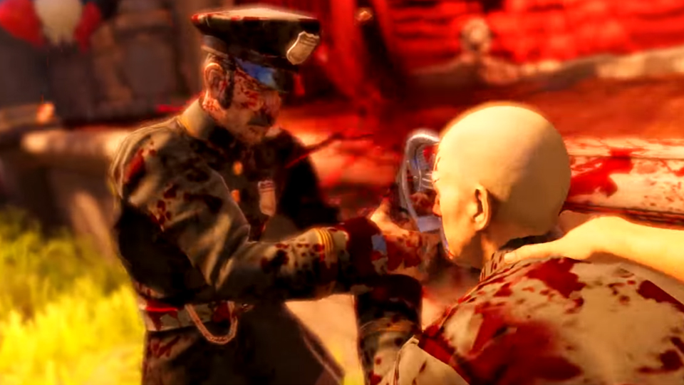 Полицейский тесно знакомится с аэрокрюком – BioShock Infinite