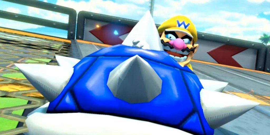 Синий панцирь – серия Mario Kart