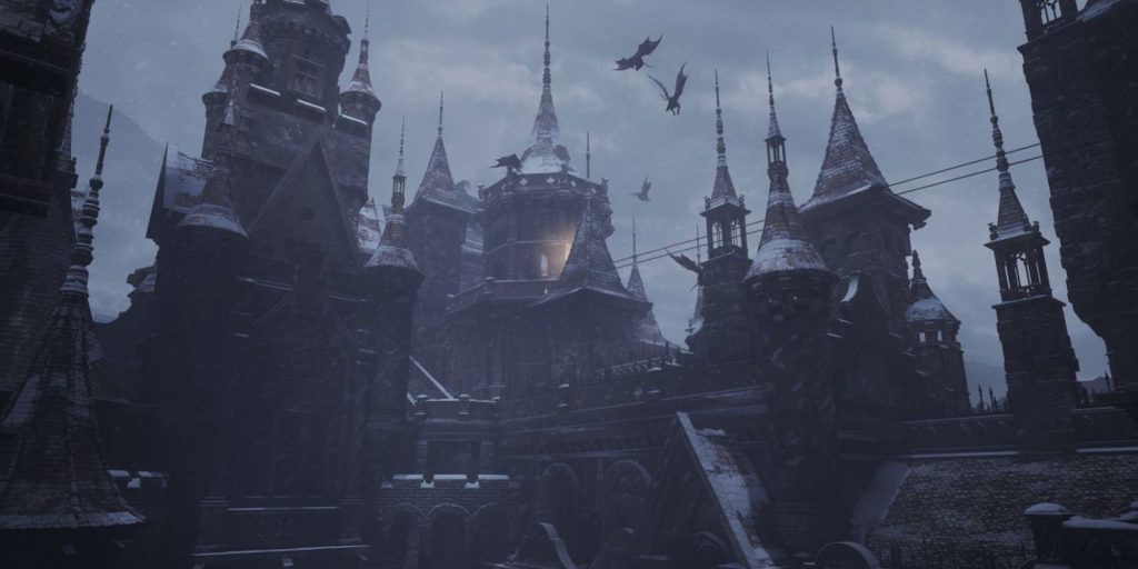 Замок Димитреску из Resident Evil: Village