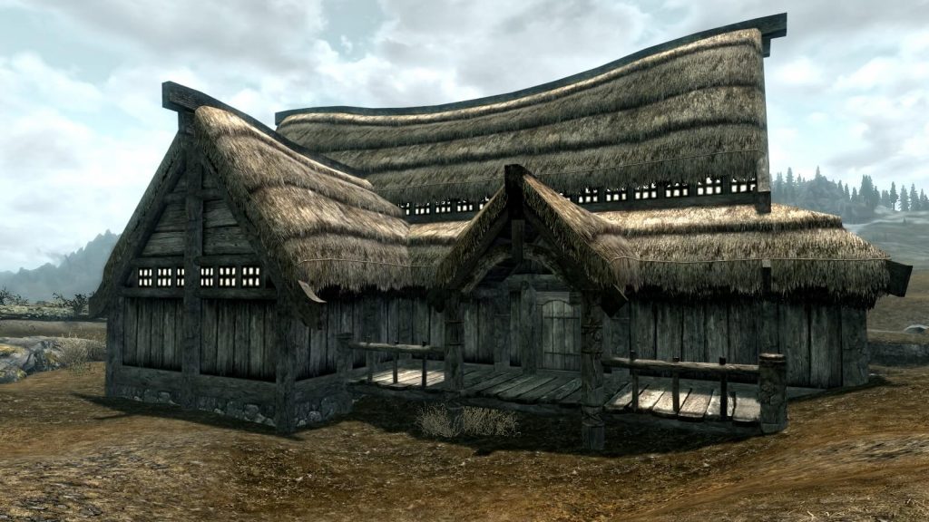 Мод для Skyrim, позволяющий строить города