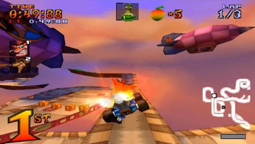 Crash Team Racing (PSX, 1999)