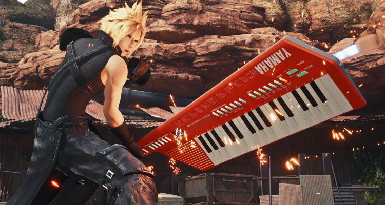 Мод для Final Fantasy 7 Remake, добавляющий меч-синтезатор