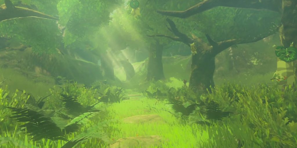The Legend of Zelda: Breath of the Wild – Лес Корок