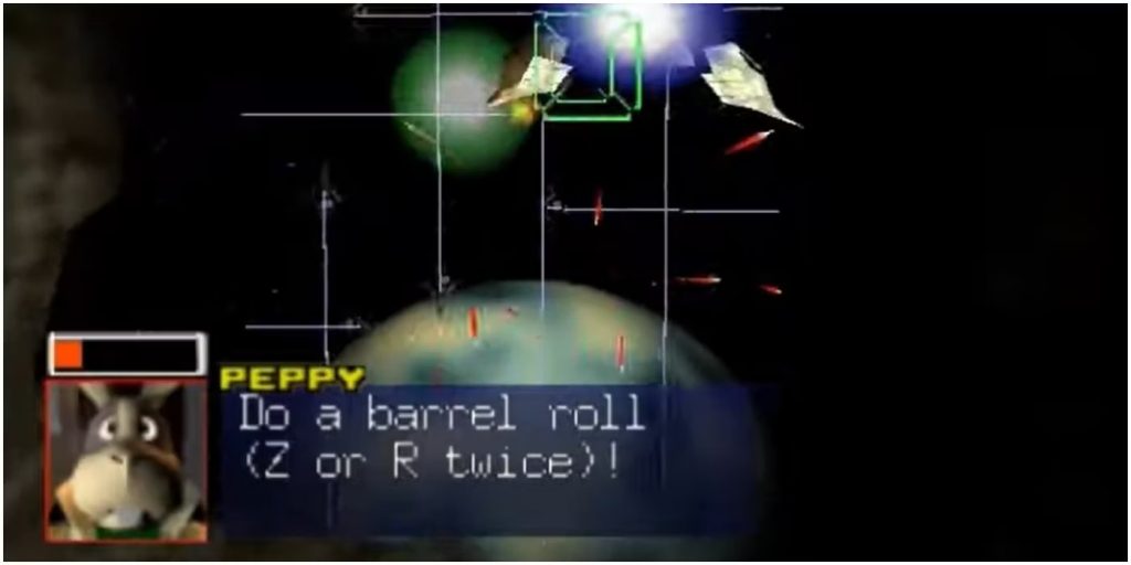  «Do a barrel roll!» («Сделай бочку!») – Пеппи Хэйр из Starfox 64