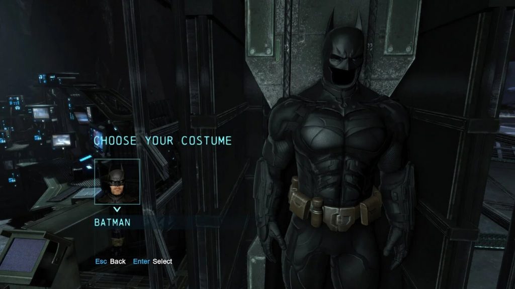 Бэткостюм – серия Batman Arkham