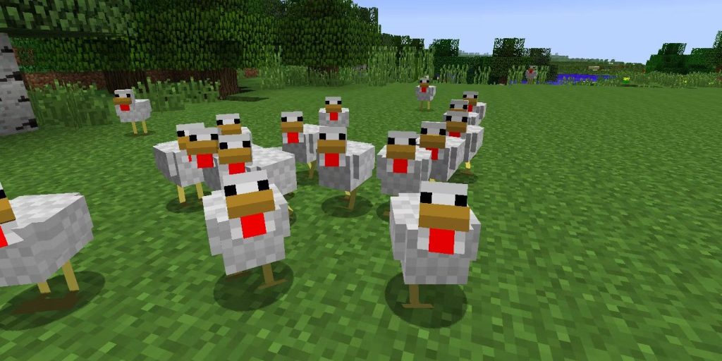 Курица-моб – Minecraft
