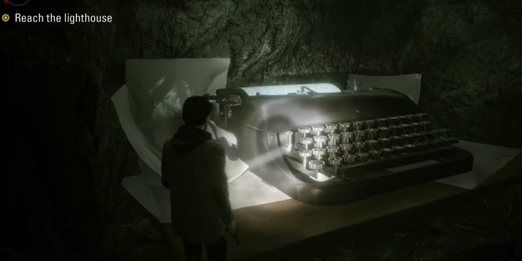 Alan Wake: Огромная пишущая машинка