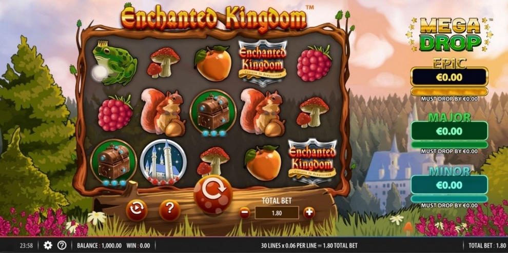 Описание игрового автомата Зачарованное королевство