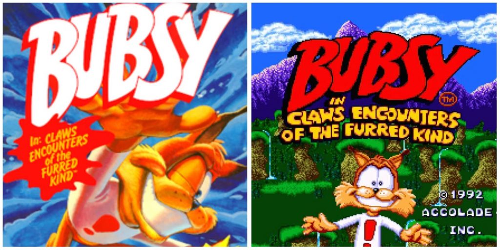 Bubsy in Claws Encounter of the Furred Kind