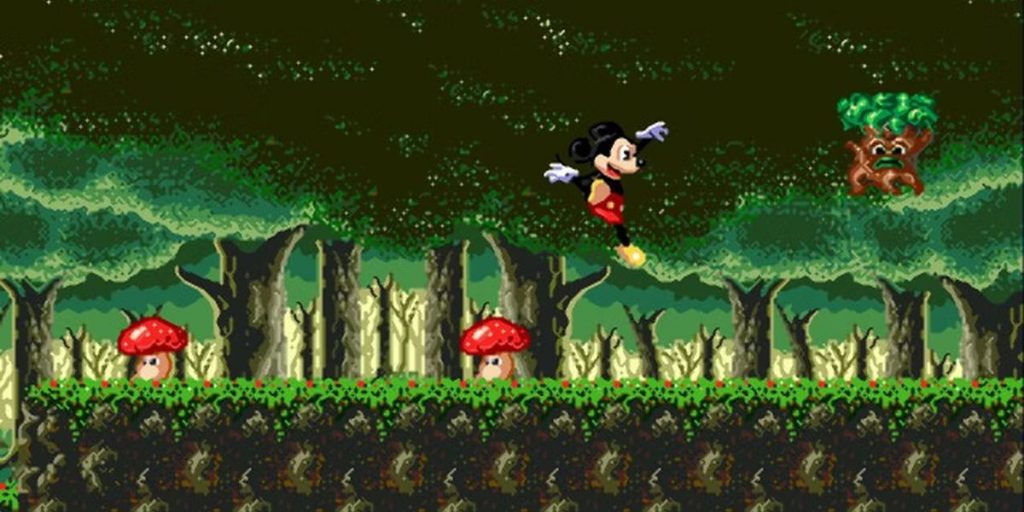 Castle of Illusion (лучшая игра про Микки Мауса от Sega)