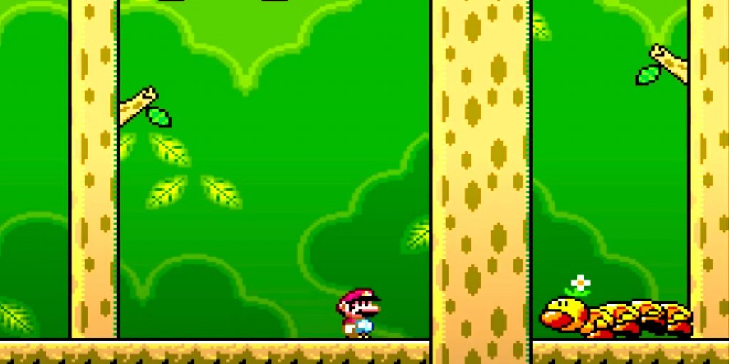 Лес иллюзий – Super Mario World