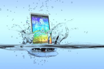 Алгоритм действий на случай падения смартфона в воду