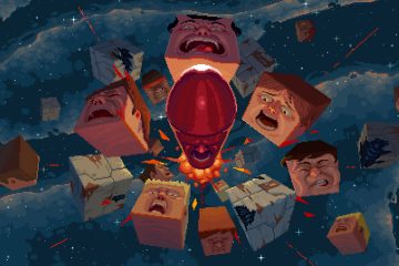 Разработчики Vampire Survivors внезапно выпустили Kill the Brickman – аркаду про сражения с разумными кирпичами